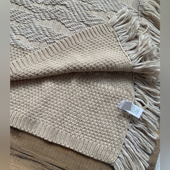 Lucky Brand Knit Sweater Poncho Size-CS - Picture 5 of 12